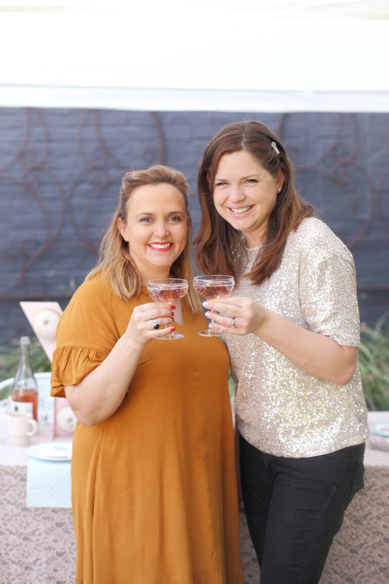 Karen Kelly from Lovilee Blog and Yolandi North from a Zesty Life