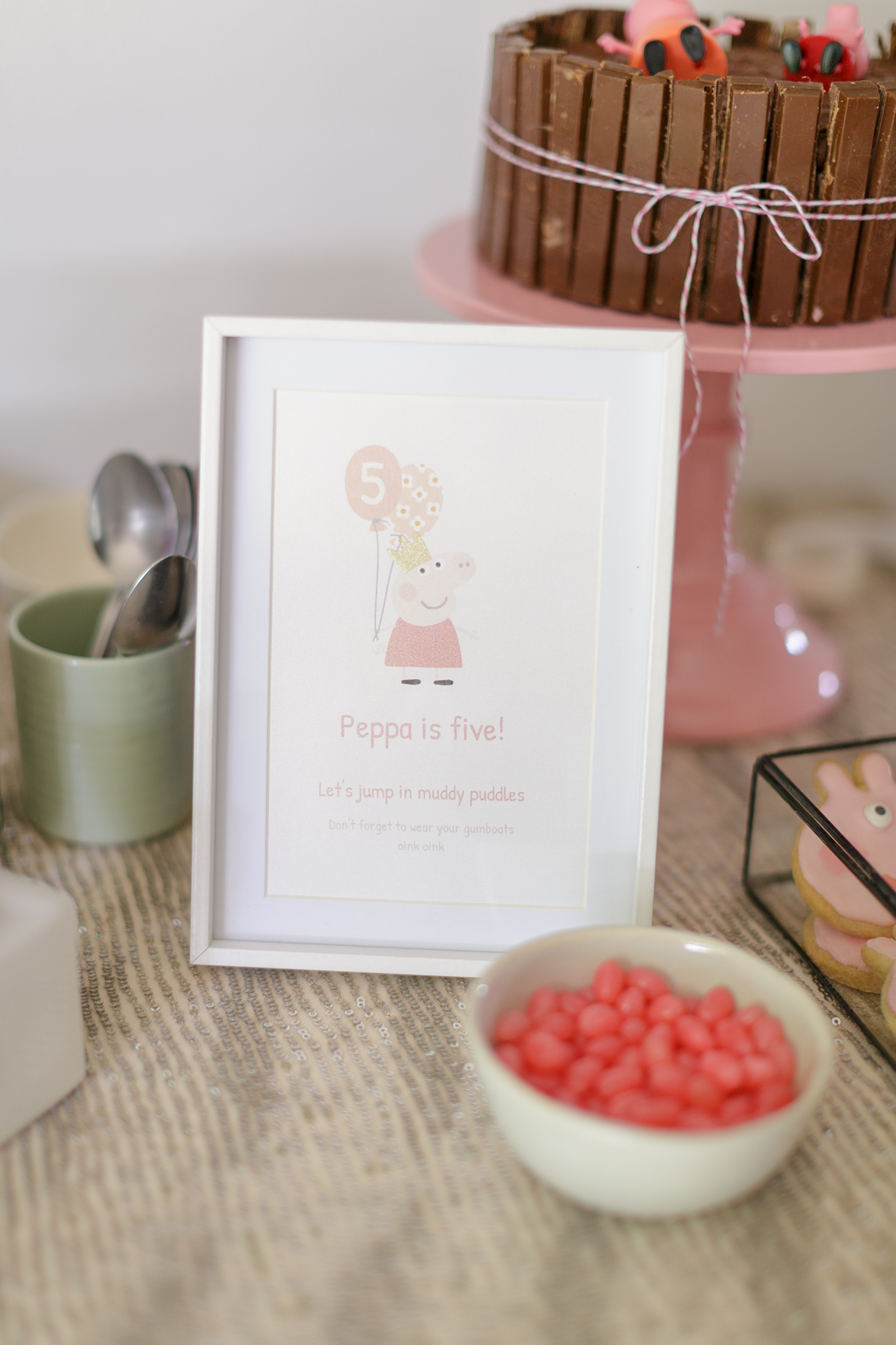 Peppa Pig Party Invitations by The Paper Fox