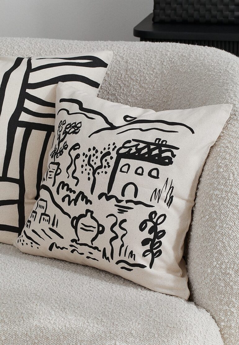 printed cushion cover by H&M Home via Superbalist.com