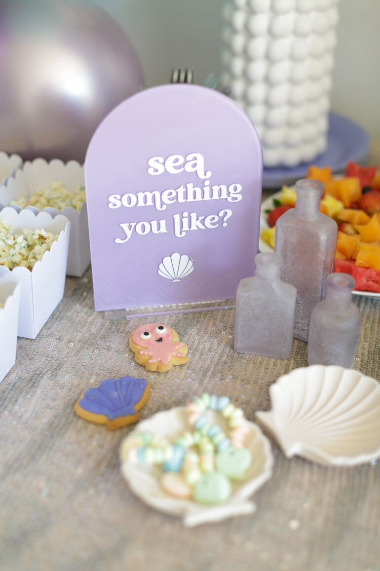 Sea someting you like? Mermaid Party signs