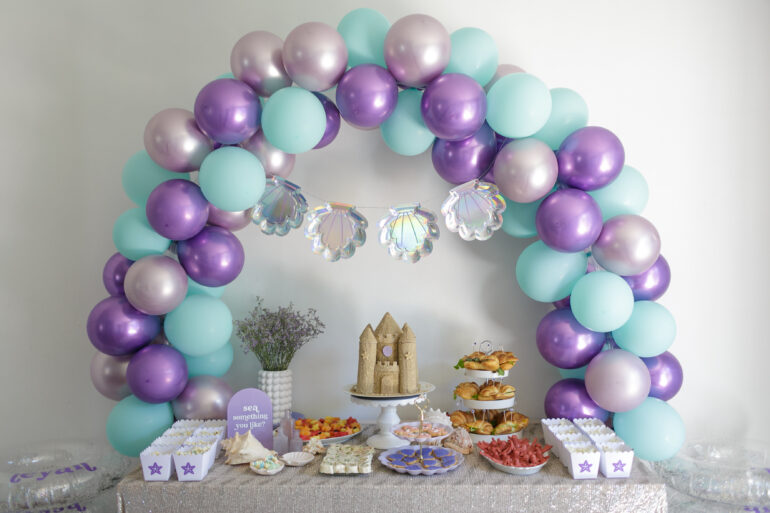 Mermaid Wishes & Starfish Kisses | Mermaid Birthday Party Ideas for a 7-Year-Old