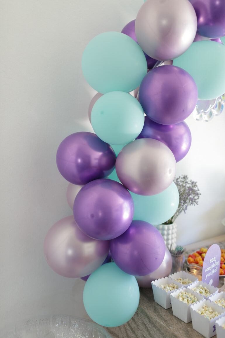 Mermaid Wishes & Starfish Kisses | Mermaid Birthday Party Ideas for a 7-Year-Old