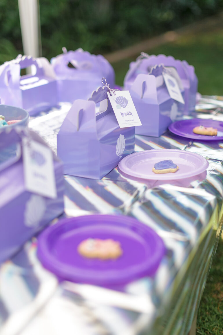 Mermaid Party Table