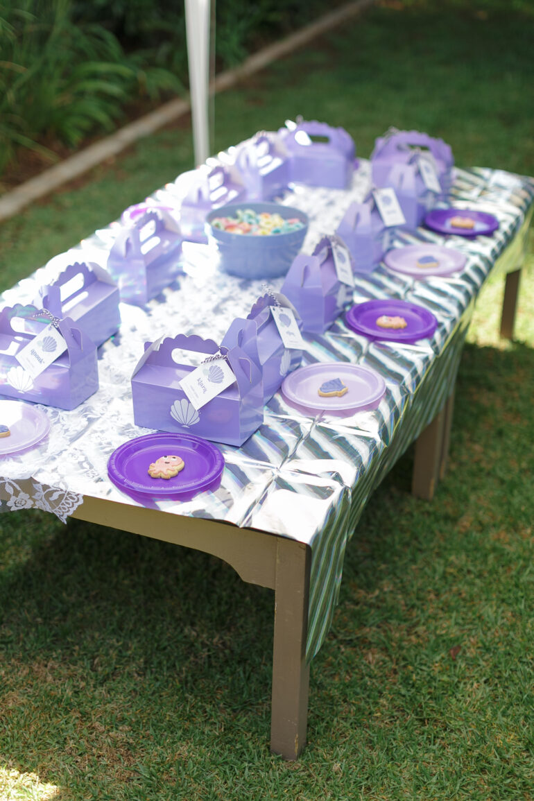 Mermaid Party Table